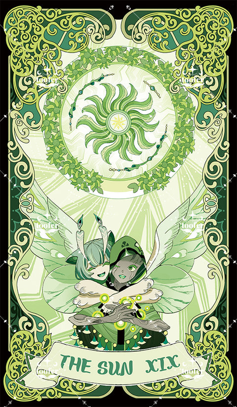 Green Trace Tarot – The Sun