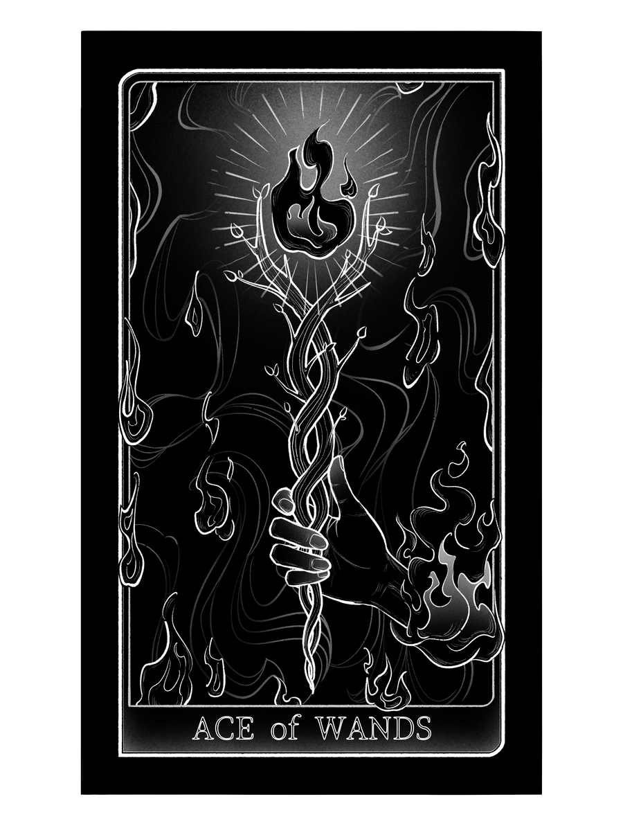 Tarot of Hand – Ace of Wands