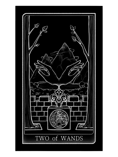 Tarot of Hand – Two of Wands