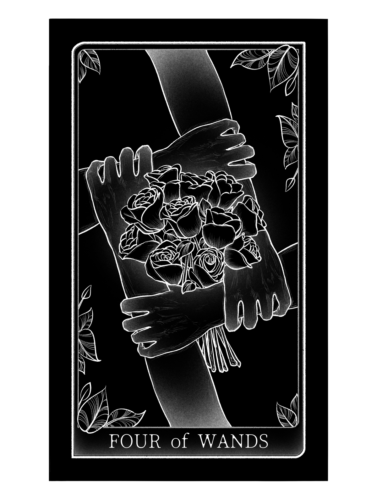 Tarot of Hand – Four of Wands