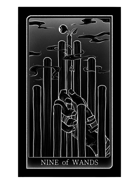 Tarot of Hand – Nine of Wands