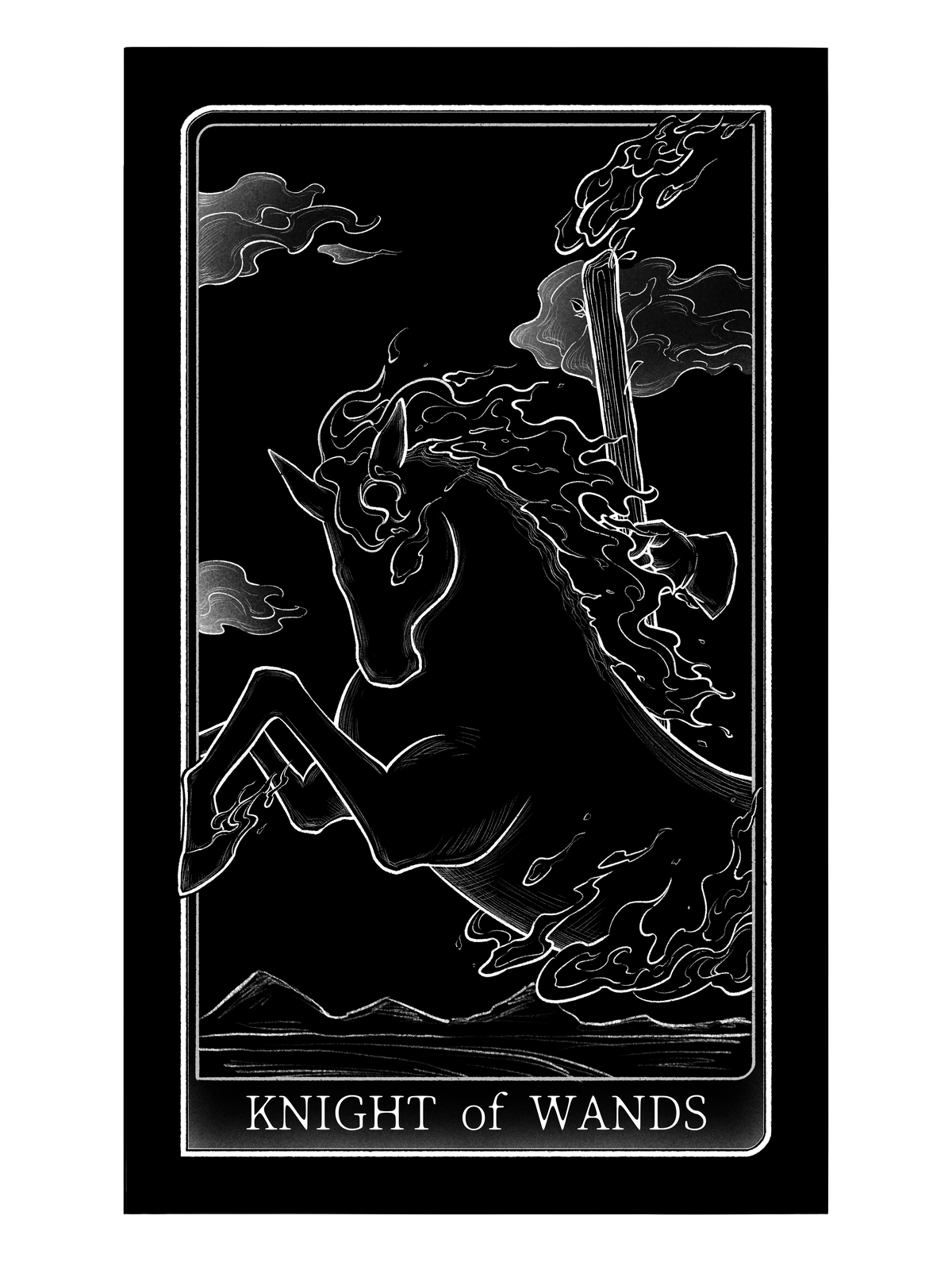 Tarot of Hand – Knight of Wands