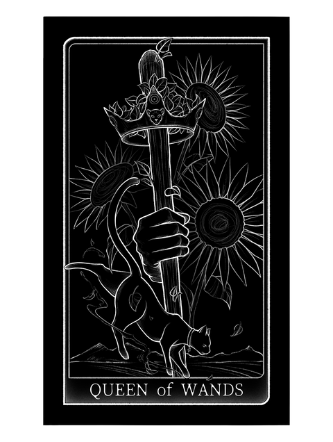 Tarot of Hand – Queen of Wands
