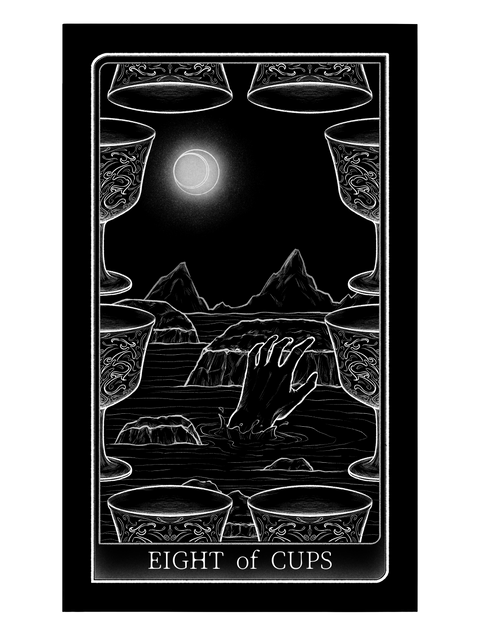Tarot of Hand – Eight of Cups