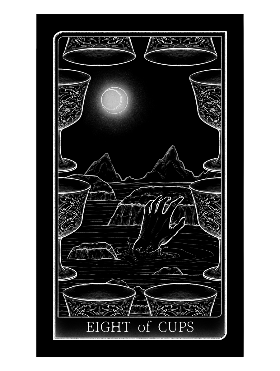Tarot of Hand – Eight of Cups