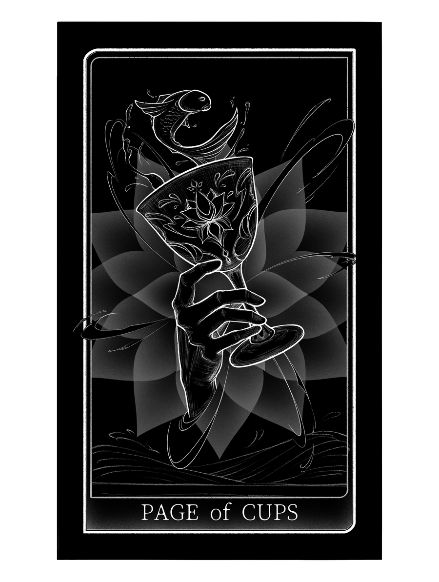 Tarot of Hand – Page of Cups