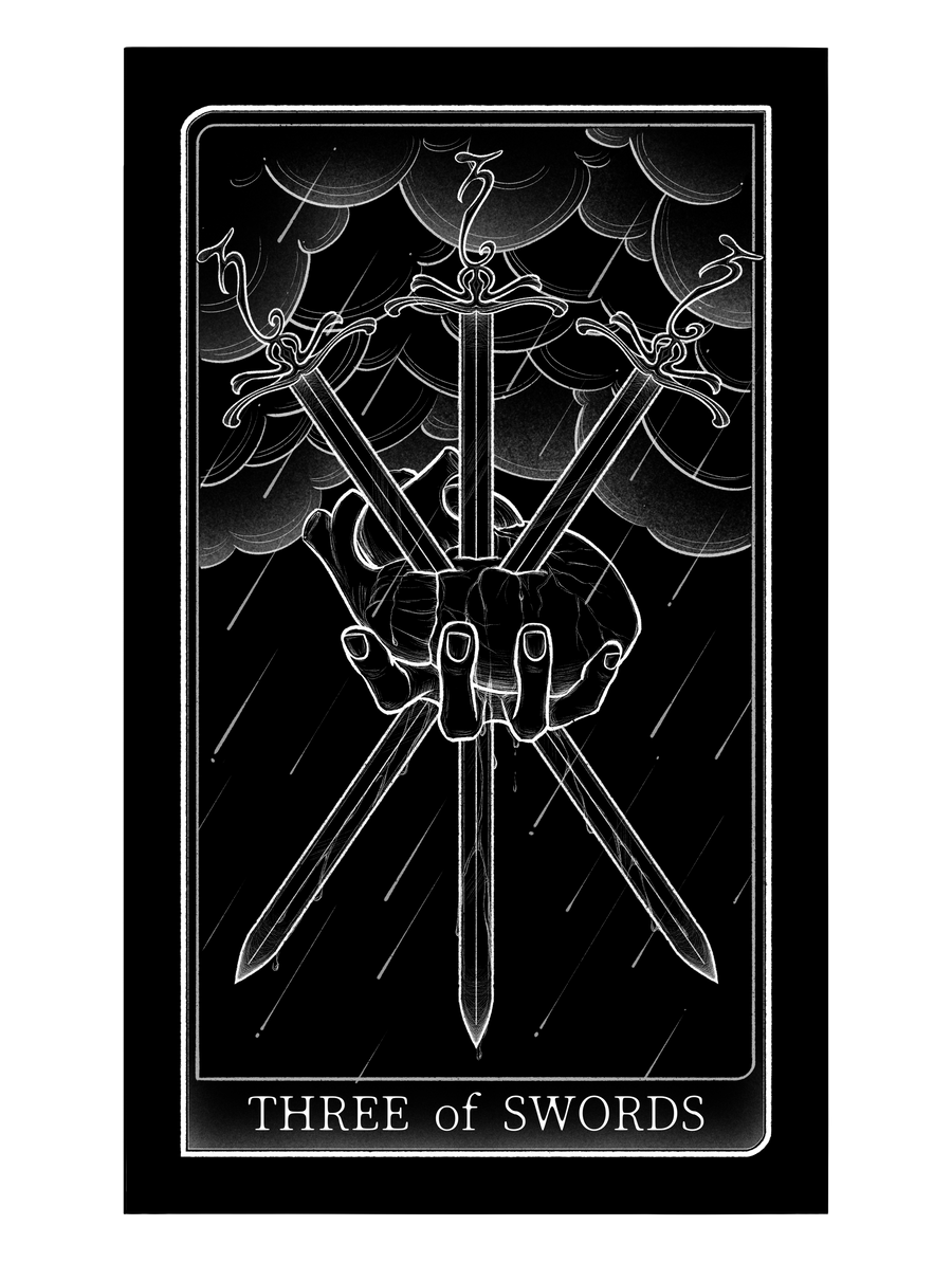Tarot of Hand – Three of Swords