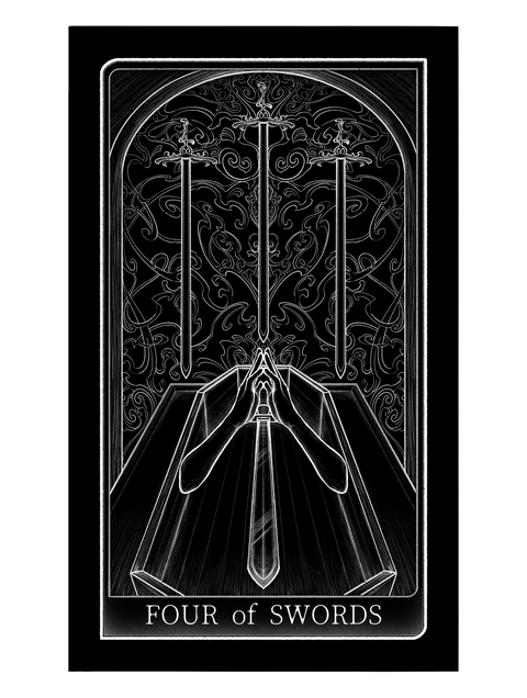Tarot of Hand – Four of Swords