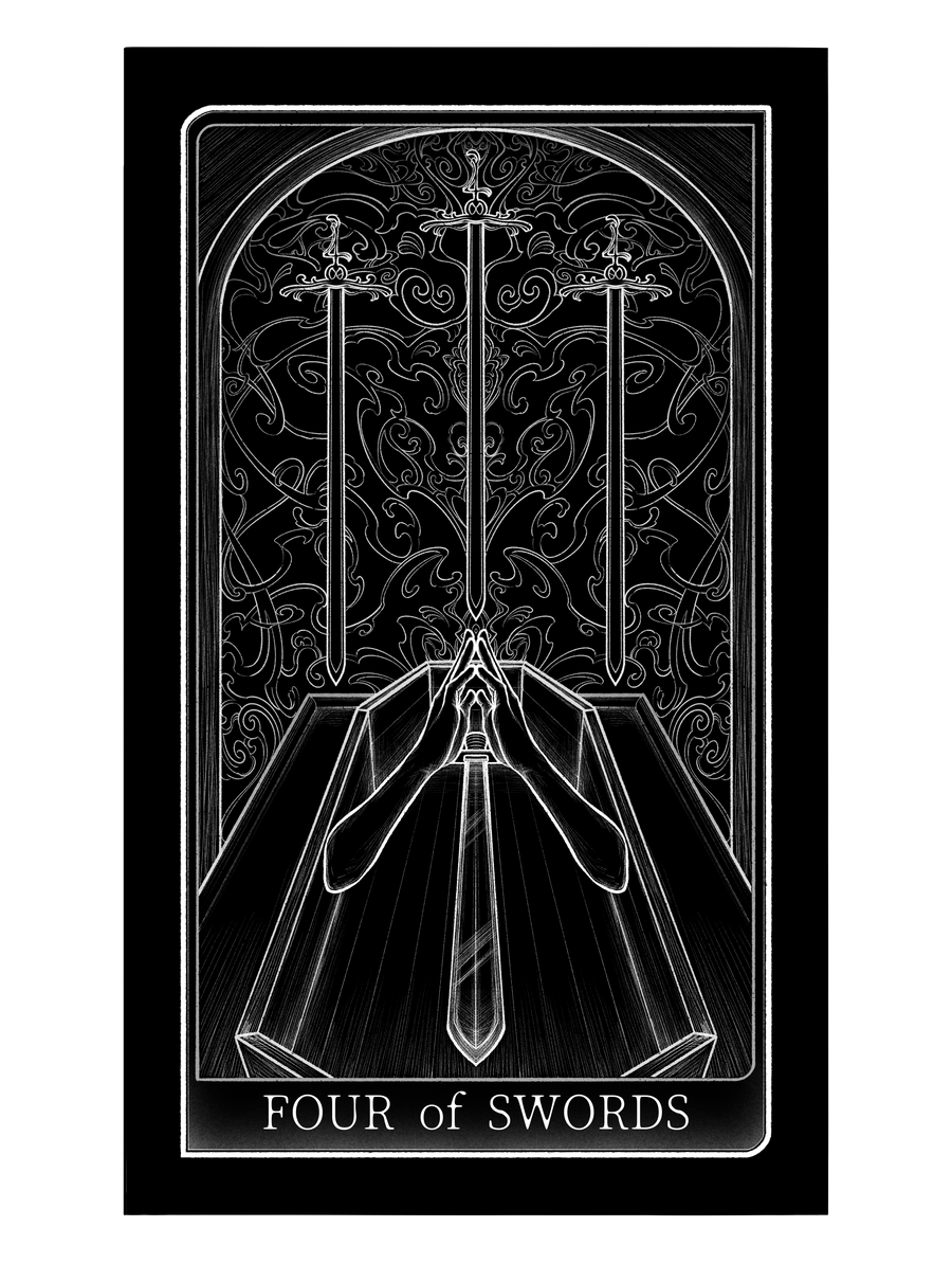 Tarot of Hand – Four of Swords