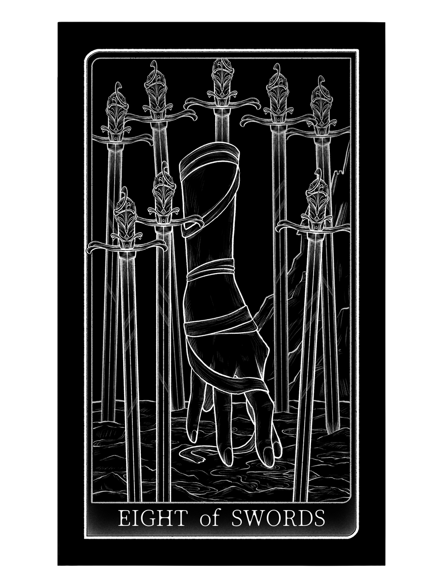 Tarot of Hand – Eight of Swords