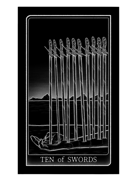 Tarot of Hand – Ten of Swords