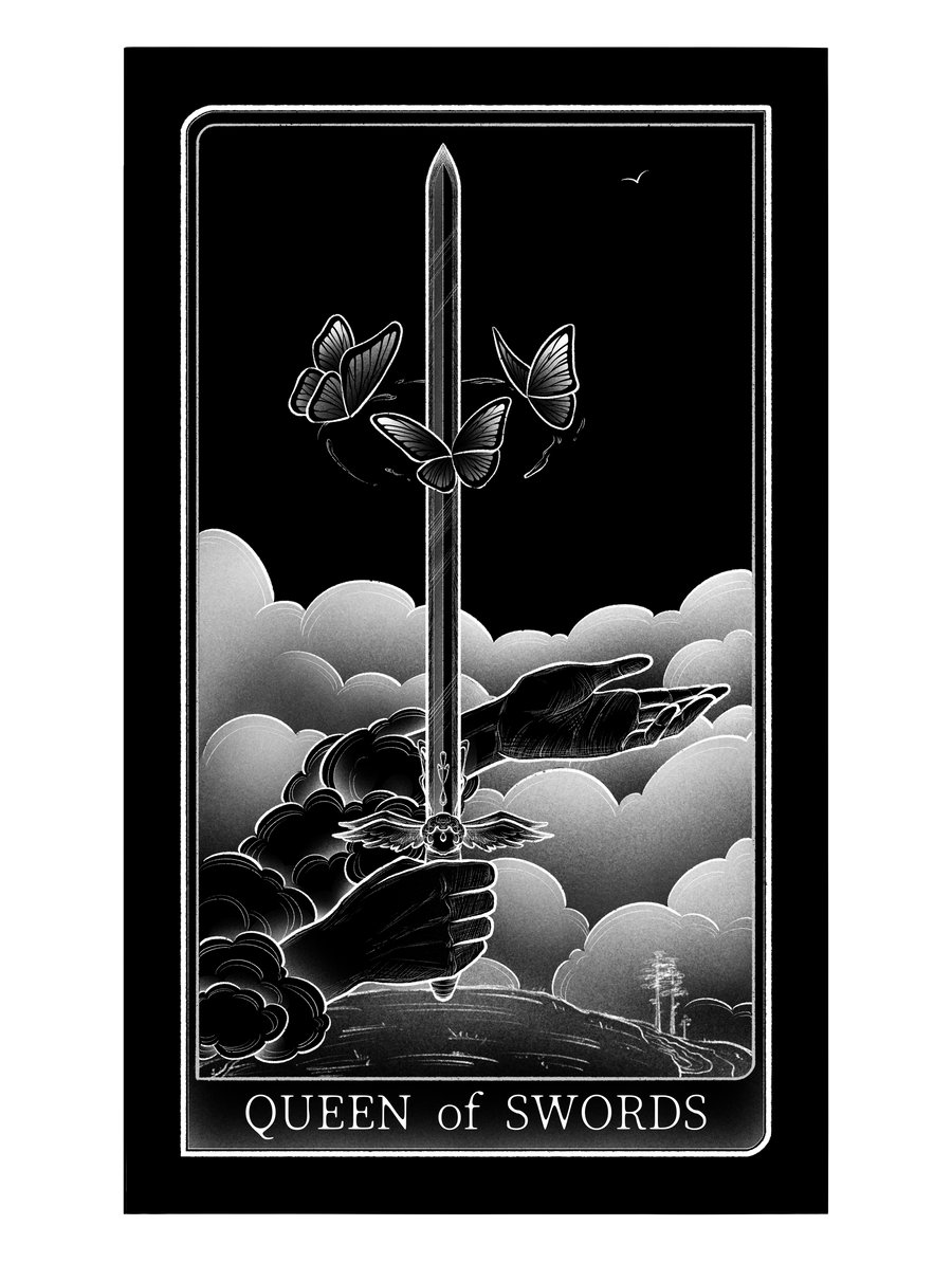 Tarot of Hand – Queen of Swords