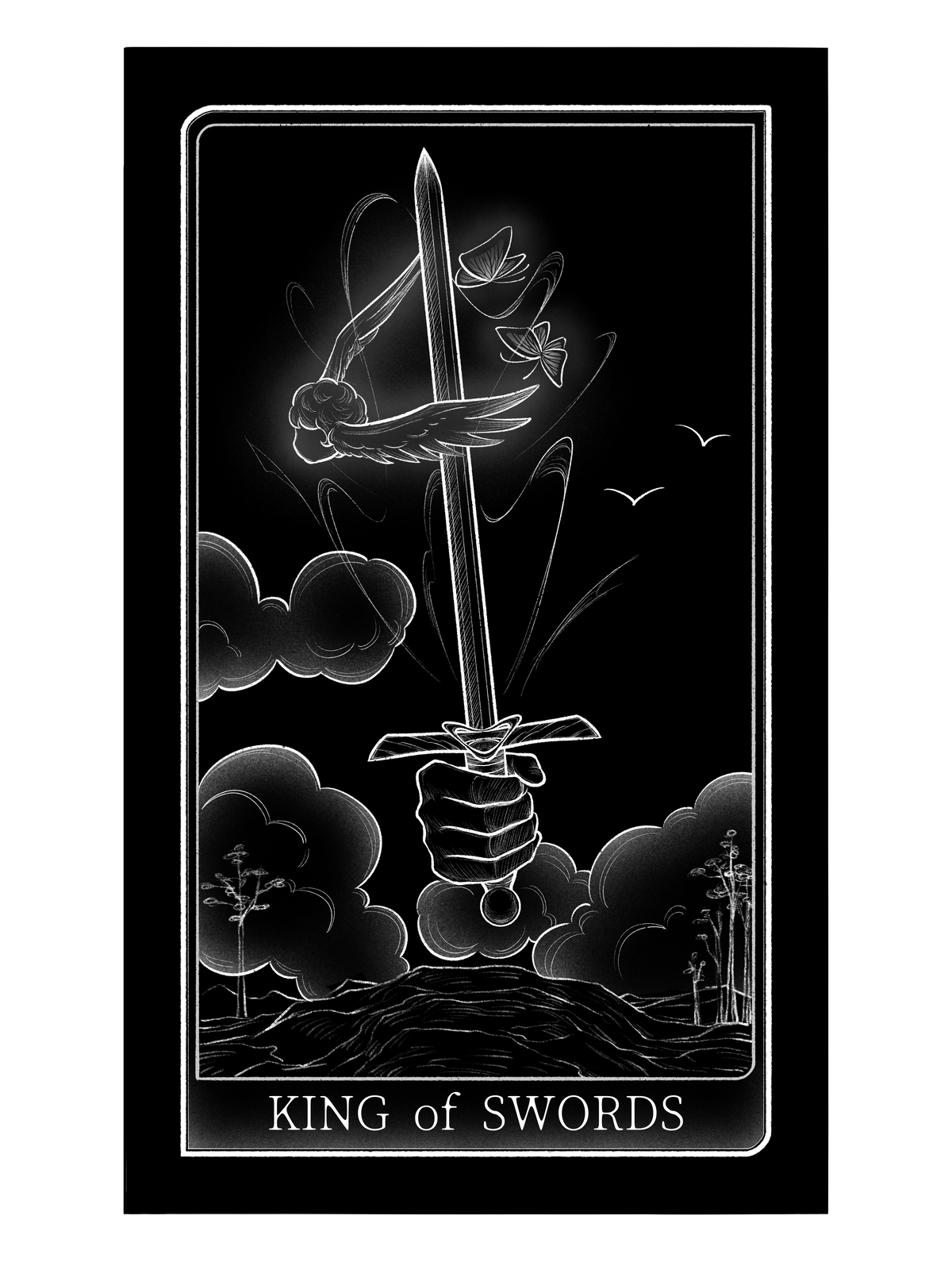 Tarot of Hand – King of Swords