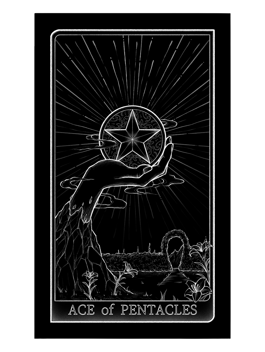 Tarot of Hand – Ace of Pentacles
