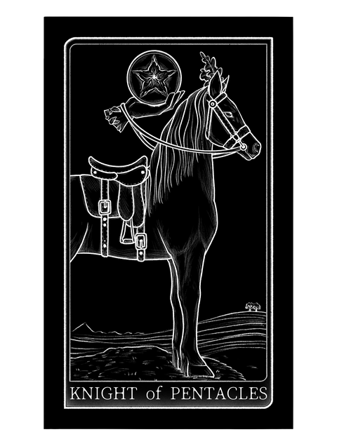 Tarot of Hand – Knight of Pentacles
