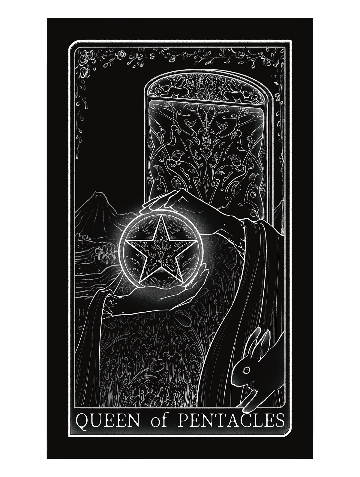 Tarot of Hand – Queen of Pentacles