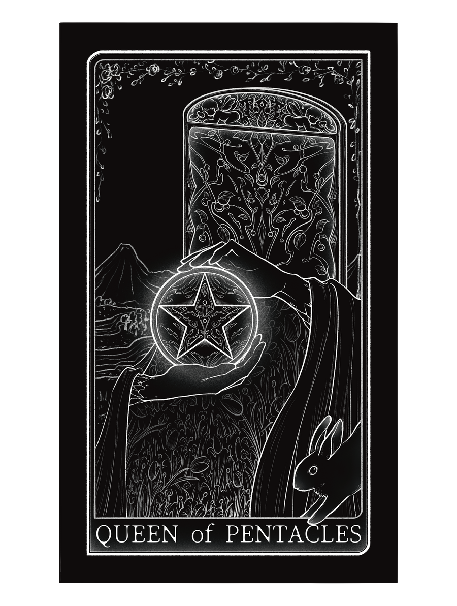 Tarot of Hand – Queen of Pentacles
