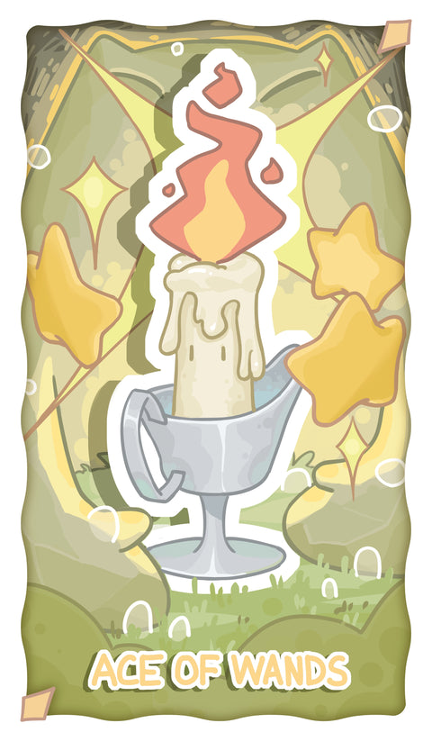 The King's Theater Tarot – Ace of Wands