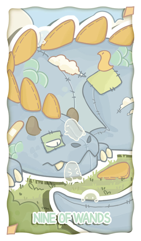 The King's Theater Tarot – Nine of Wands