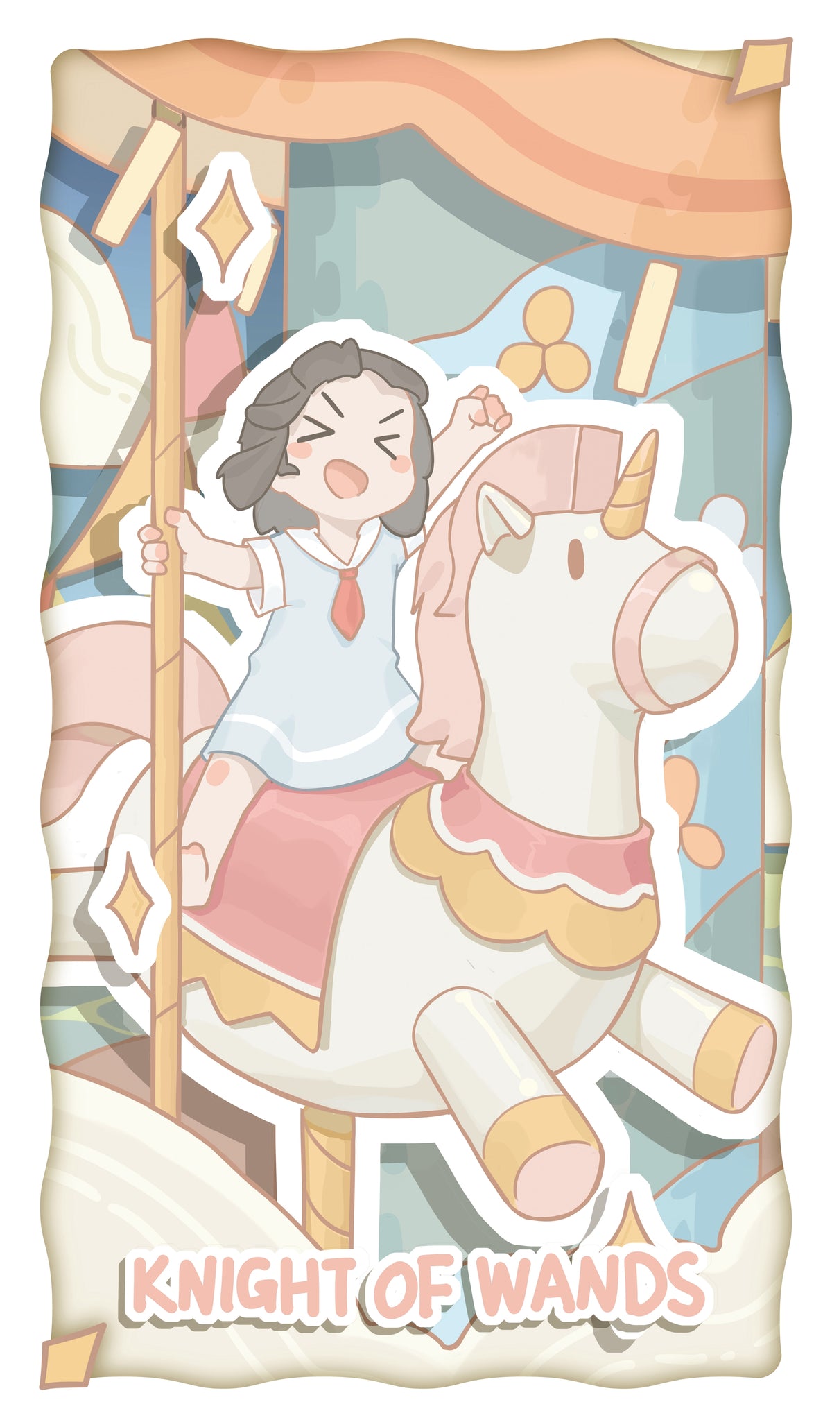 The King's Theater Tarot – Knight of Wands