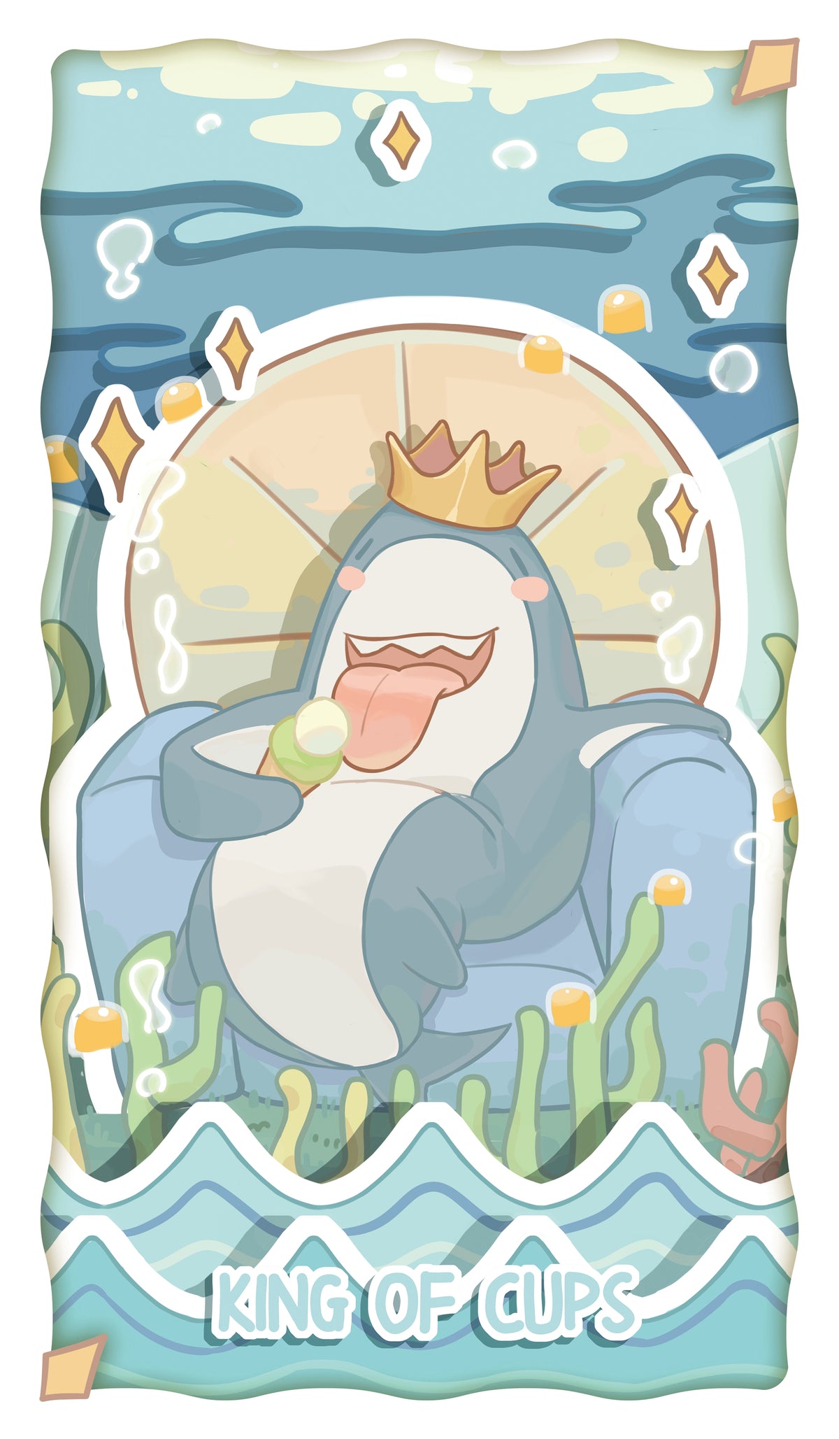 The King's Theater Tarot – King of Cups