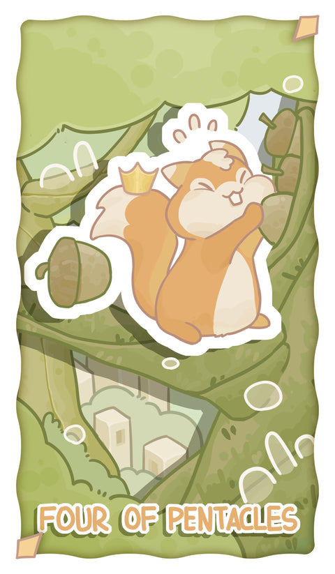 The King's Theater Tarot – Four of Pentacles