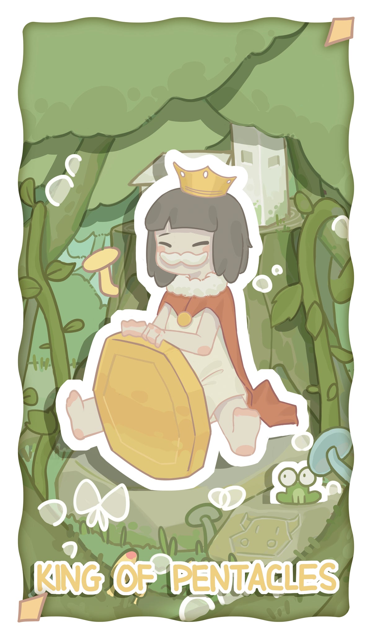 The King's Theater Tarot – King of Pentacles