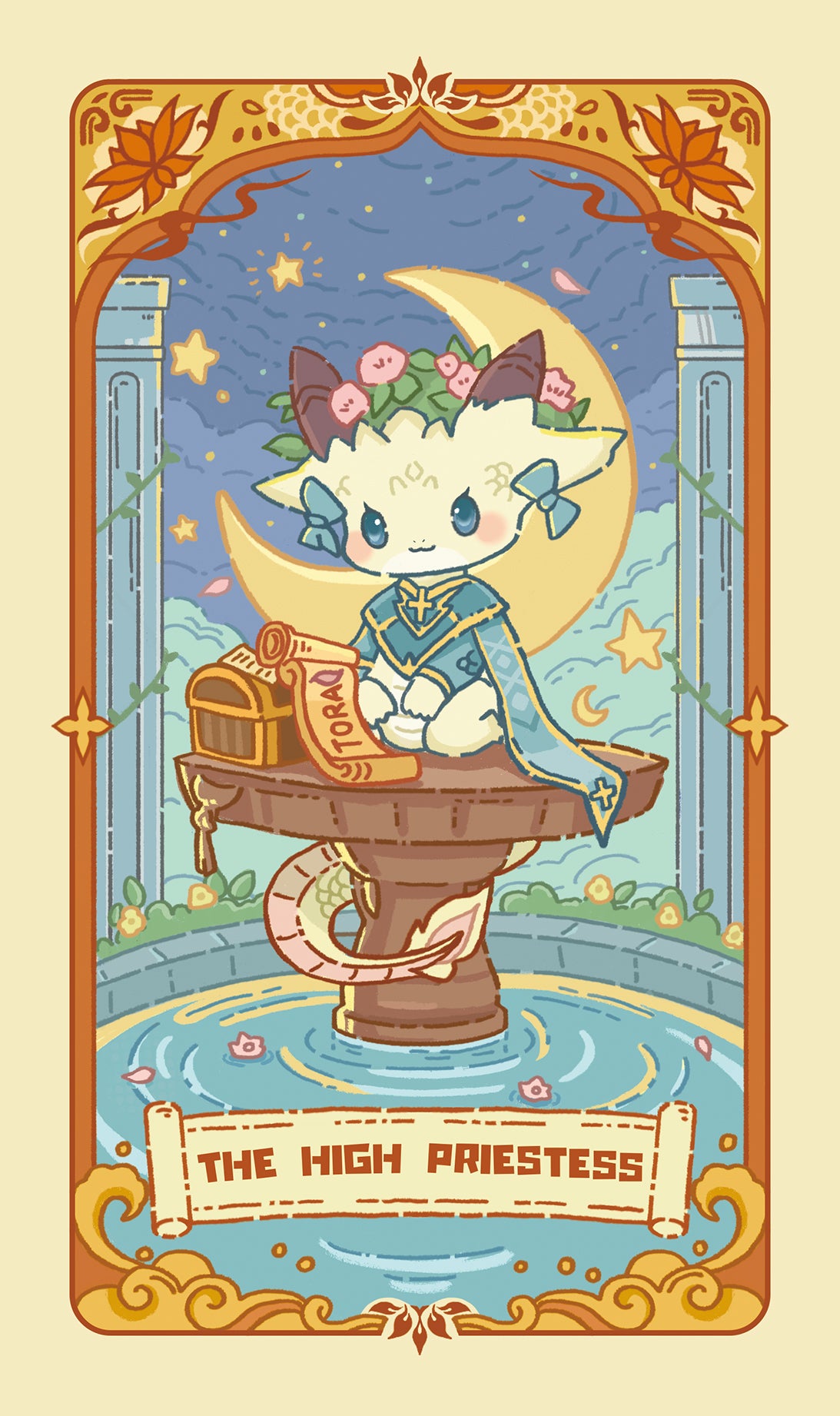 Loong's Dream Tarot – The High Priestess