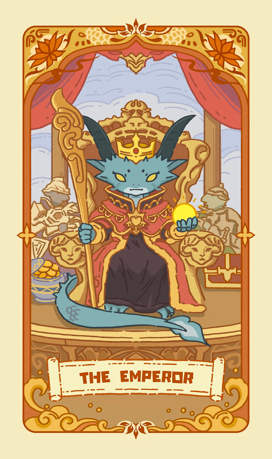 Loong's Dream Tarot – The Emperor