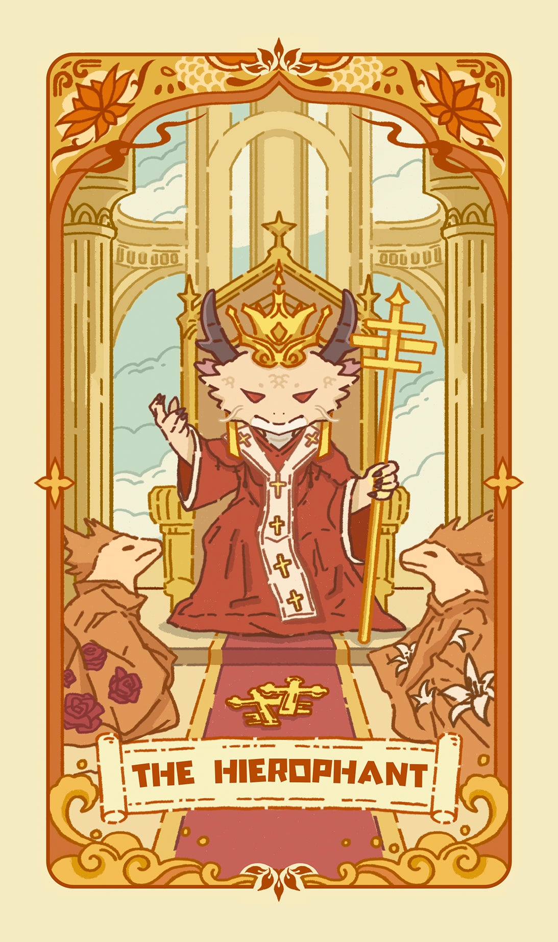 Loong's Dream Tarot – The Hierophant