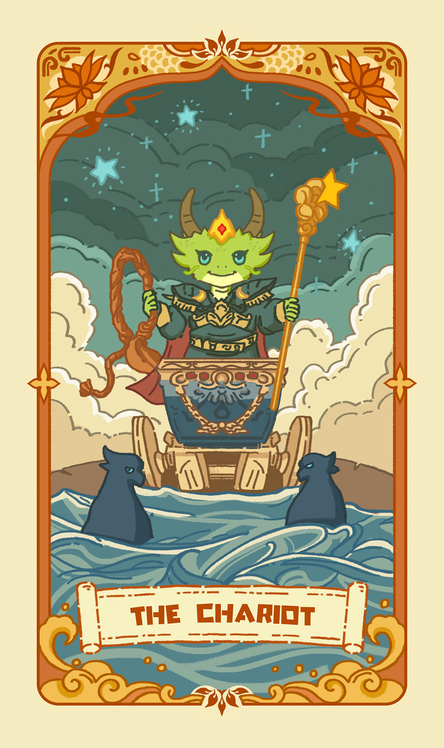 Loong's Dream Tarot – The Chariot