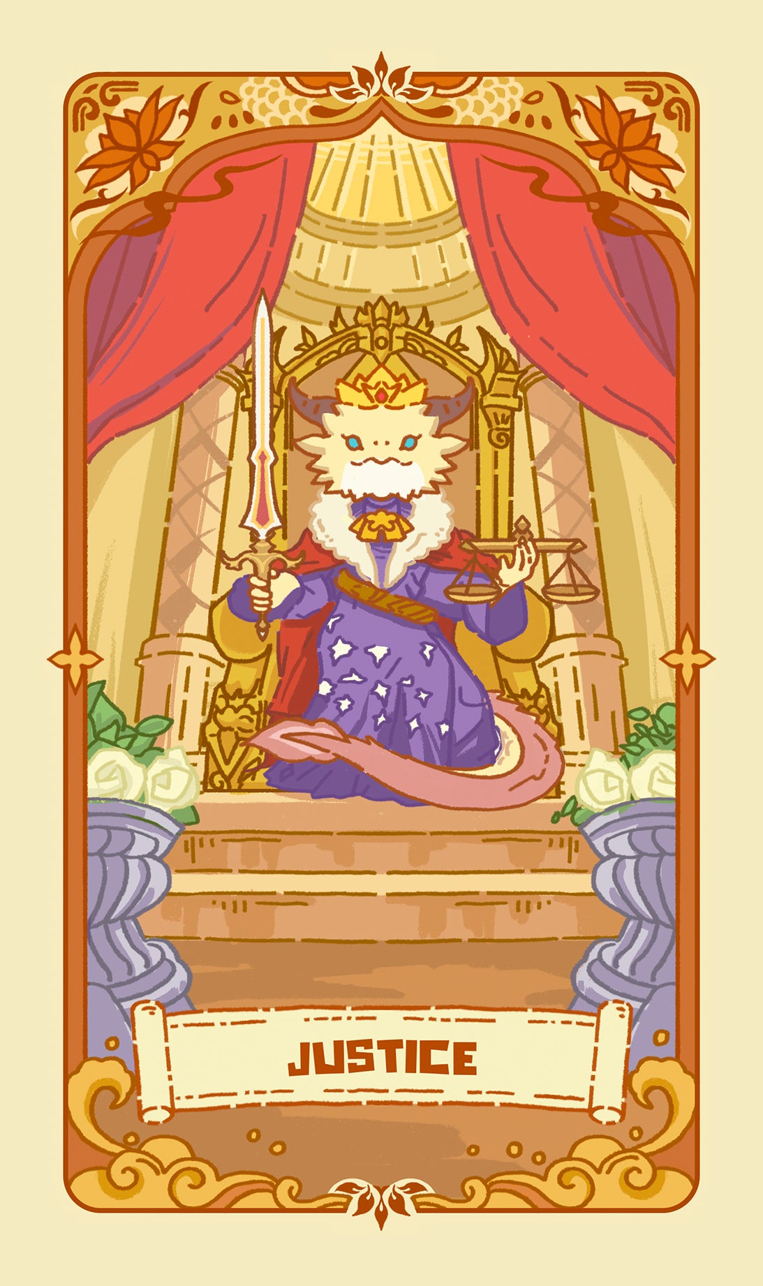 Loong's Dream Tarot – Justice