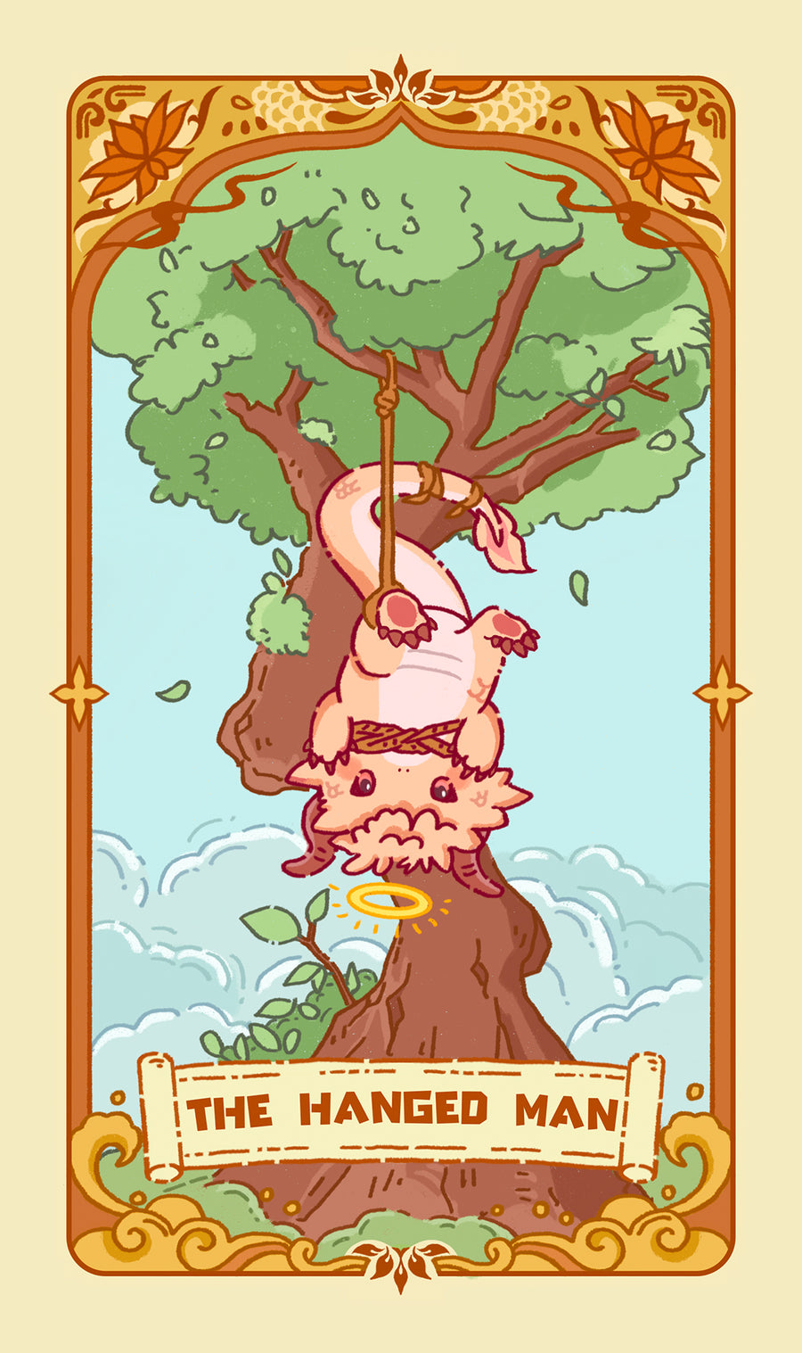Loong's Dream Tarot – The Hanged Man