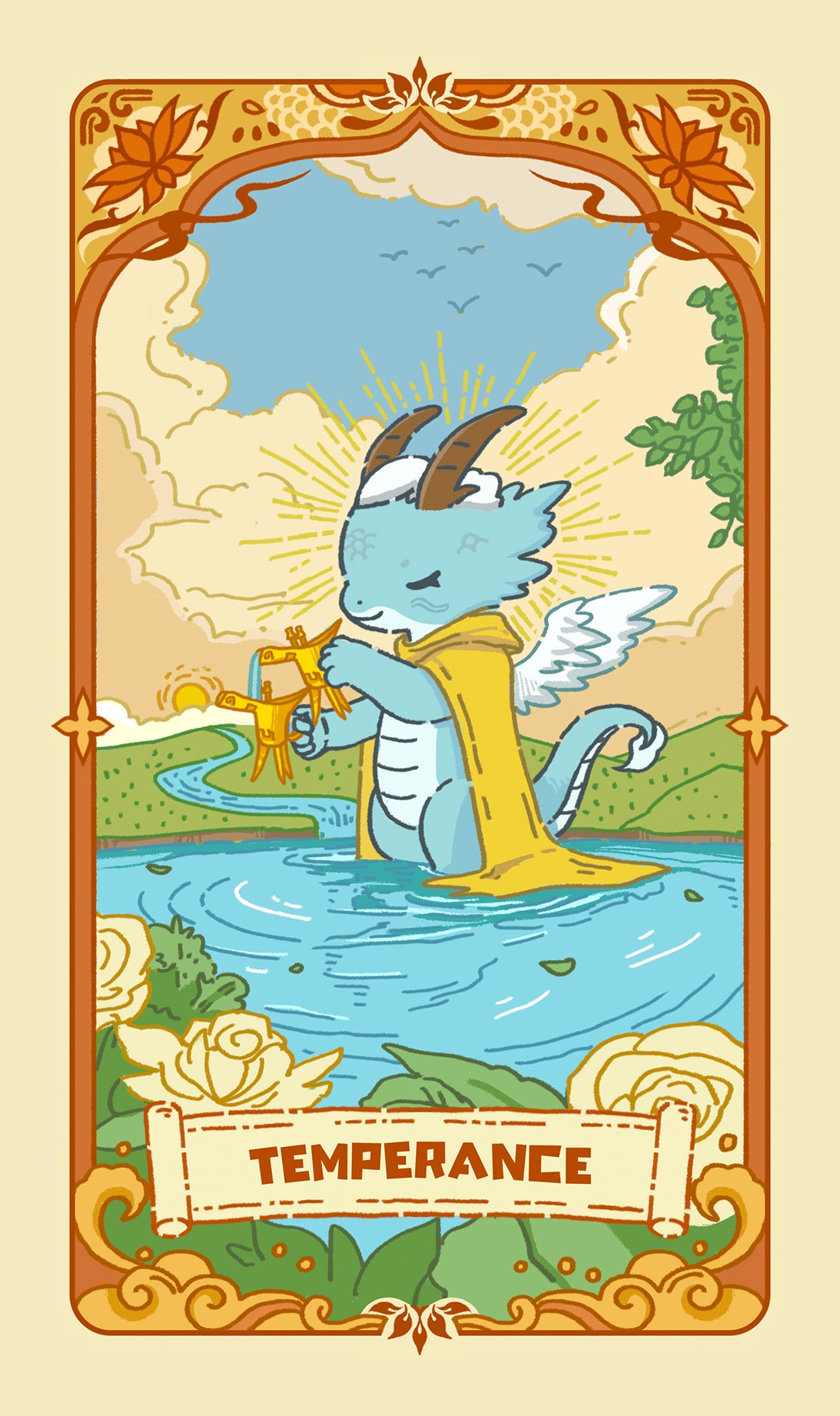 Loong's Dream Tarot – Temperance