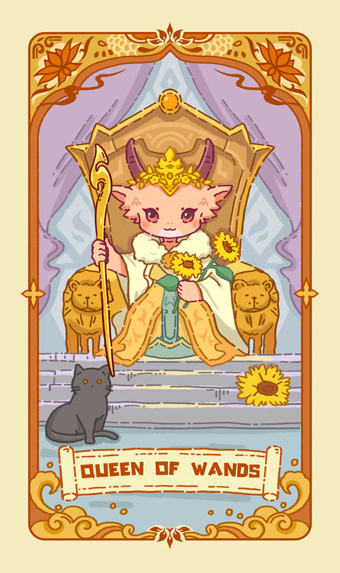Loong's Dream Tarot – Queen of Wands