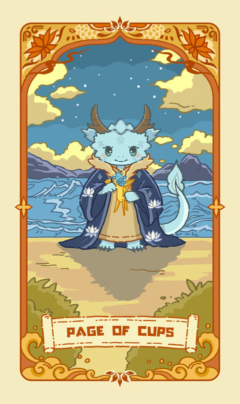 Loong's Dream Tarot – Page of Cups