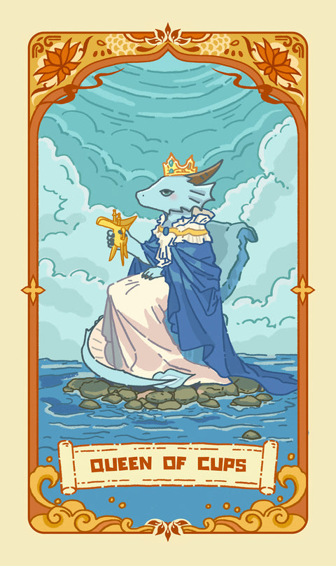 Loong's Dream Tarot – Queen of Cups