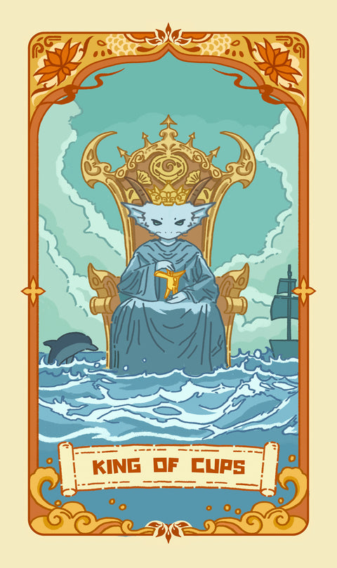 Loong's Dream Tarot – King of Cups