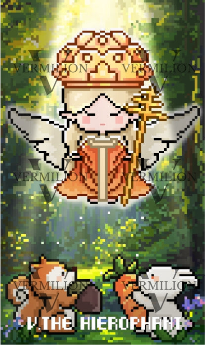 Lost Fairy Tarot – The Hierophant