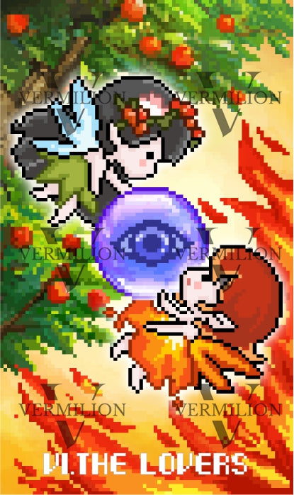 Lost Fairy Tarot – The Lovers
