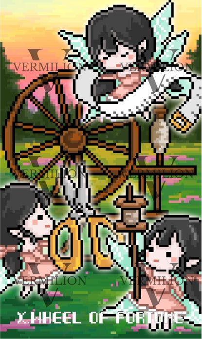Lost Fairy Tarot – The Wheel of Fortune
