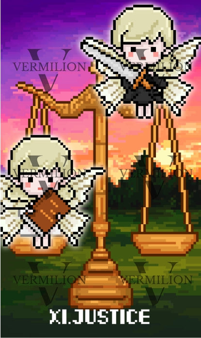Lost Fairy Tarot – Justice