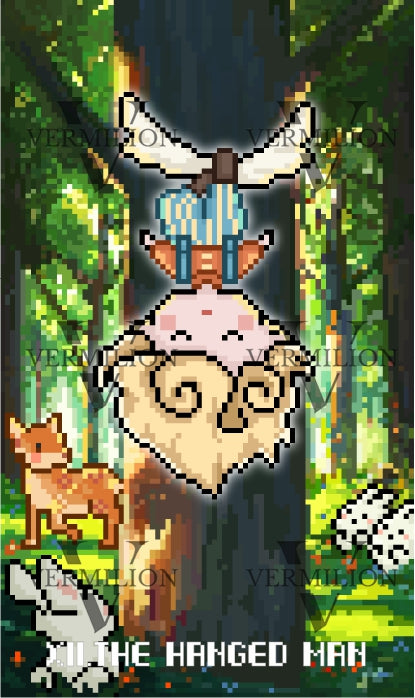 Lost Fairy Tarot – The Hanged Man