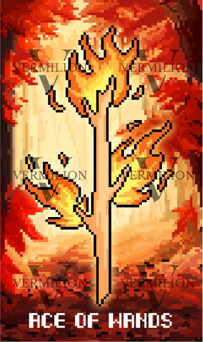 Lost Fairy Tarot – Ace of Wands