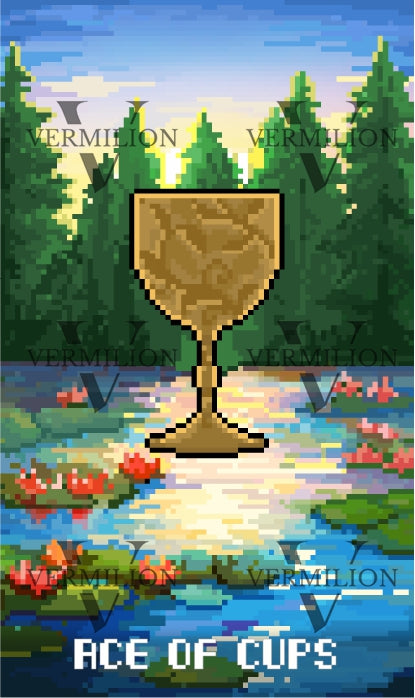 Lost Fairy Tarot – Ace of Cups