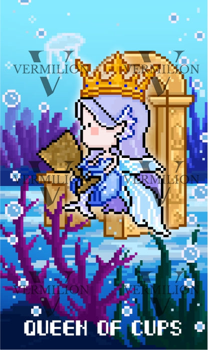 Lost Fairy Tarot – Queen of Cups