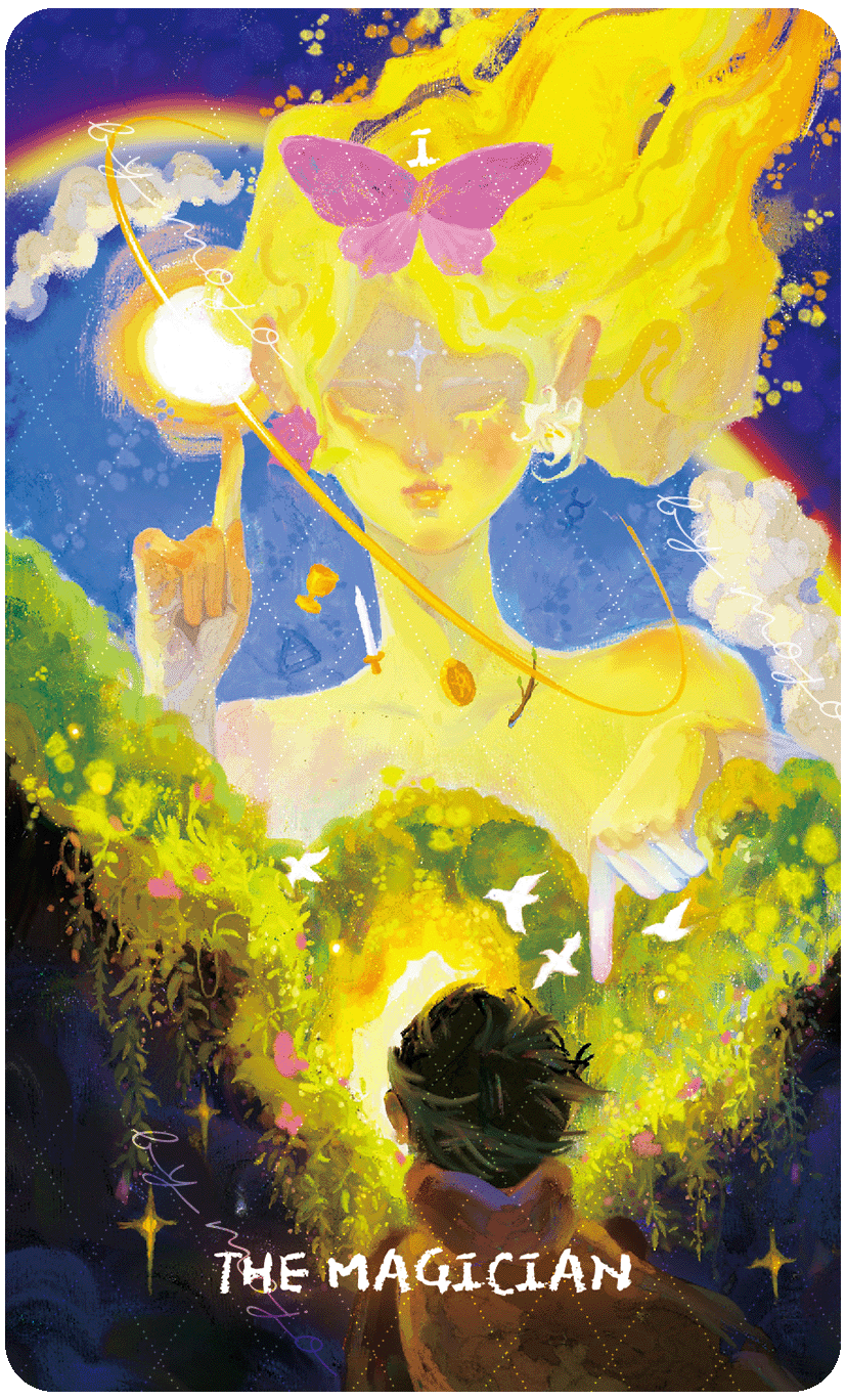 Lux & 78 Nocturnal Veils Tarot – The Magician
