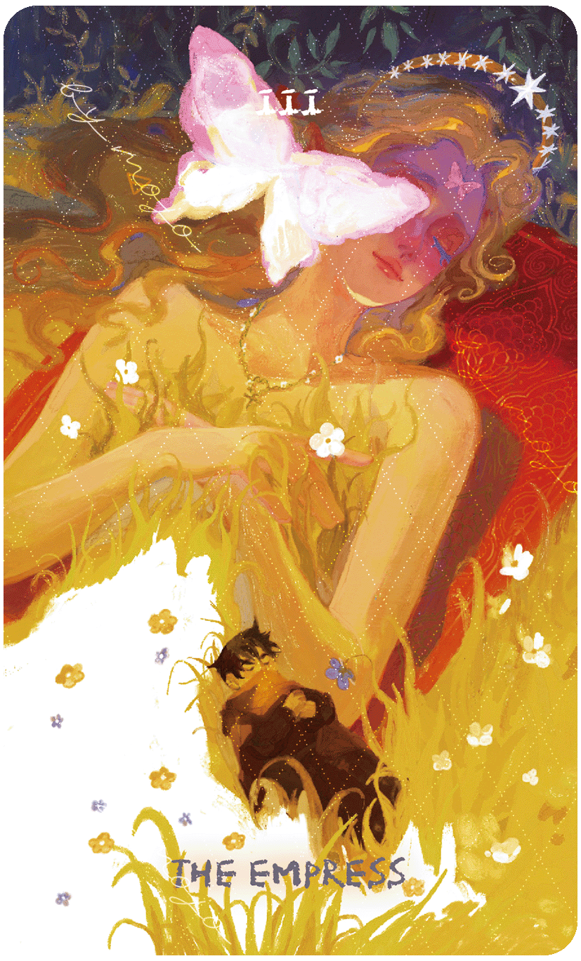 Lux & 78 Nocturnal Veils Tarot – The Empress