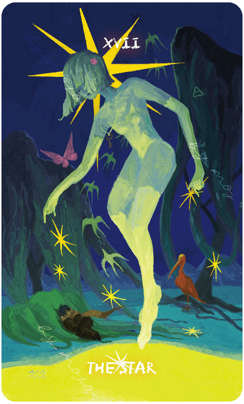Lux & 78 Nocturnal Veils Tarot – The Star