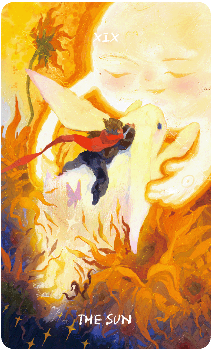 Lux & 78 Nocturnal Veils Tarot – The Sun